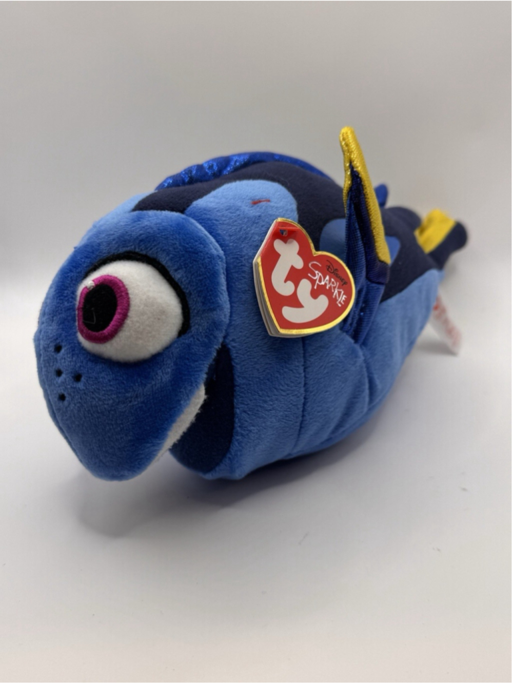 Ty Dory 9-inch Plush Disney Pixar Finding Dory Nemo Beanie Stuffed Animal 2016